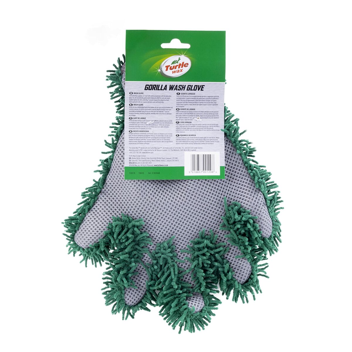 Glove Turtle Wax TW53618 Green