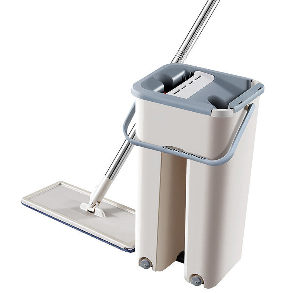 Flat Microfibre Mop & Bucket Set