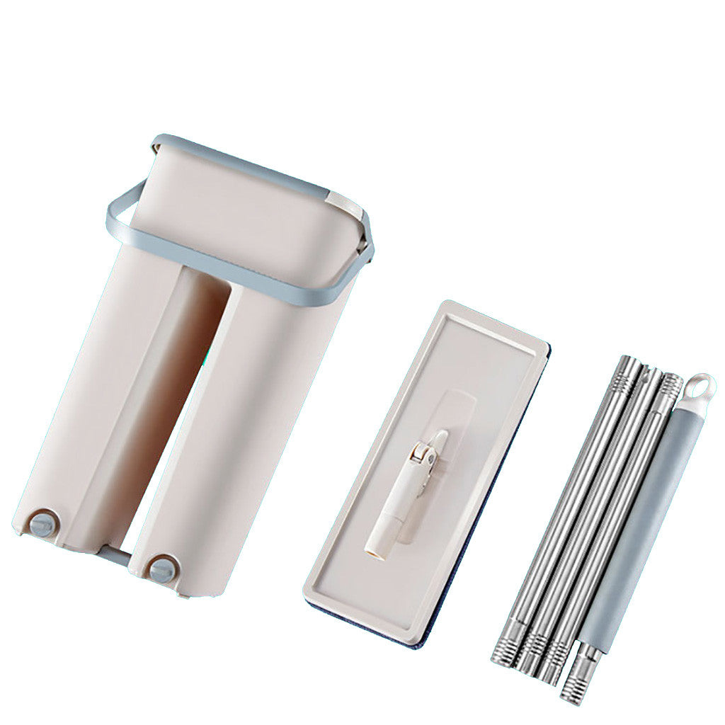 Flat Microfibre Mop & Bucket Set