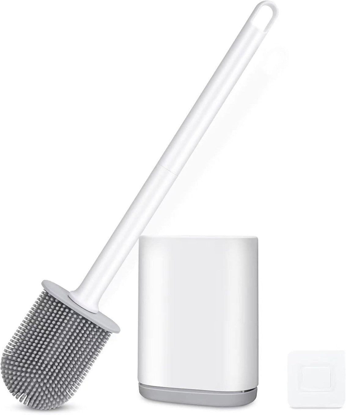 Silicone Toilet Brush with Wall Holder